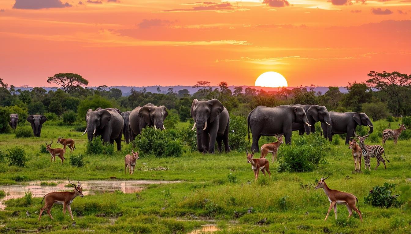 Selous Game Reserve wildlife