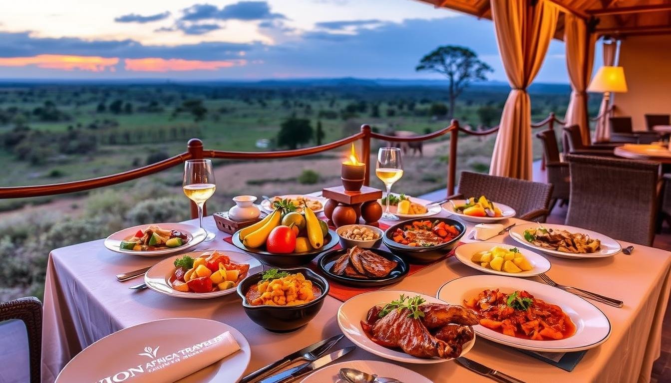 safari tanzania lodge cuisine