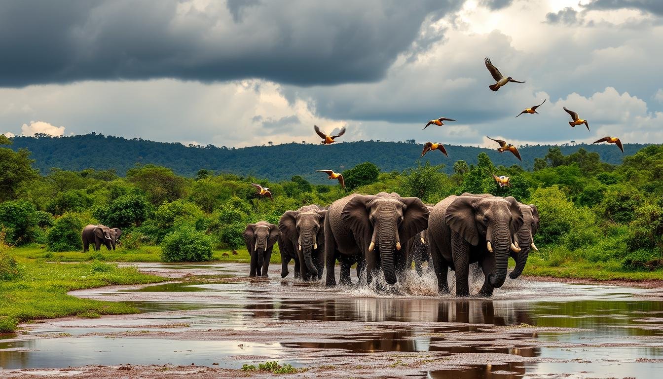 wet season tanzania safari